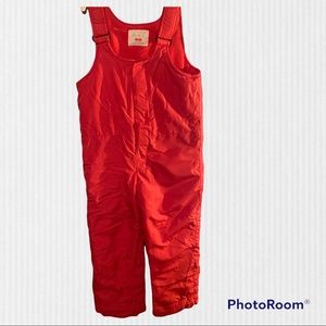 Toddler Girls Snow Overalls